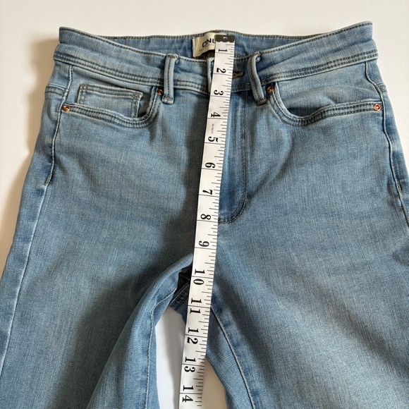 Only Women's light Blue Jeans with flair, copper hardware, size 26 - Picture 8 of 10